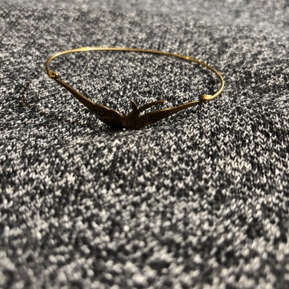 Brass Handmade (Etsy) Swallow Bracelet - Picture 2 of 4